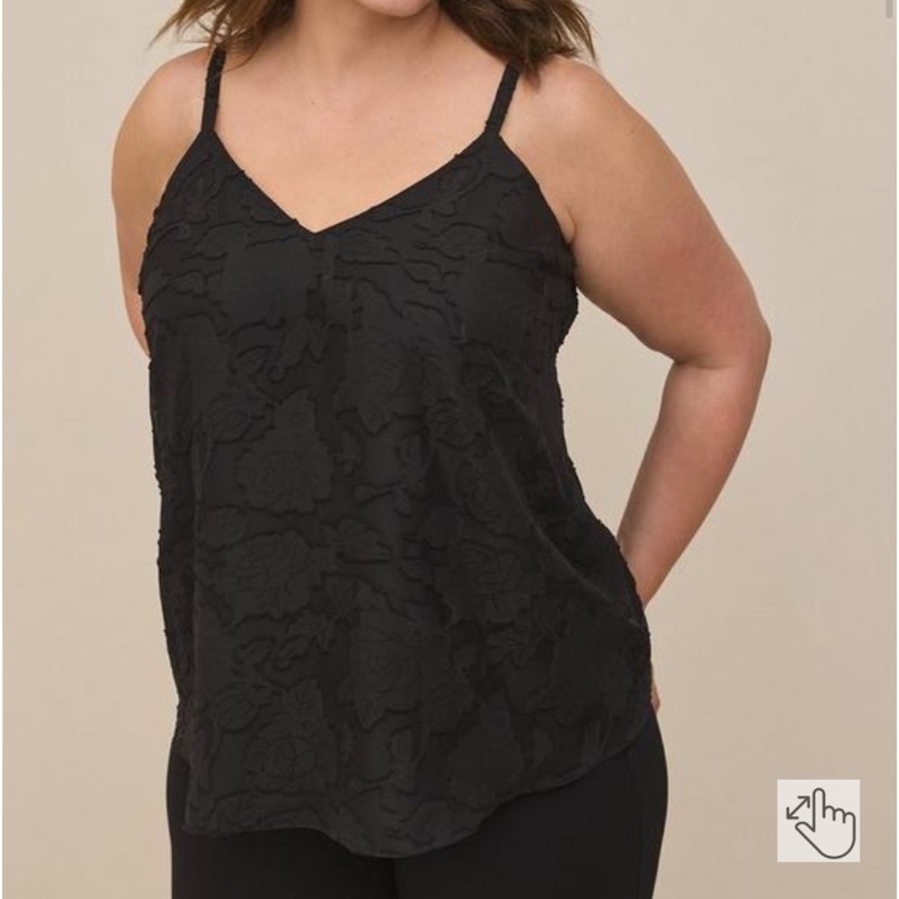 Torrid Textured Sophie Chiffon Swing Cami